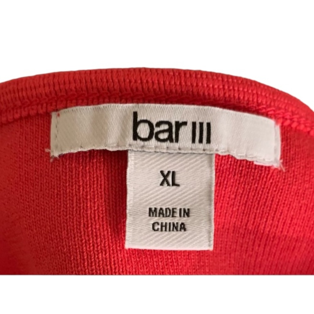 BAR III Pink Bodycon Crop Sweater NWOT - Picture 3 of 3